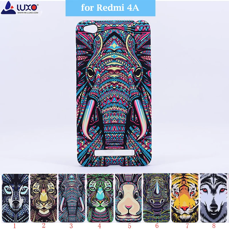 LUXO King Series Animal Faces Cover Animals Tiger Lion Wolf Elephant Pattern Hard Back Phone Case for Xiaomi Redmi 4A Redmi4a
LUXO King Series Animal Faces Cover Animals Tiger Lion Wolf Elephant Pattern Hard Back Phone Case for Xiaomi Redmi 4A Redmi4a