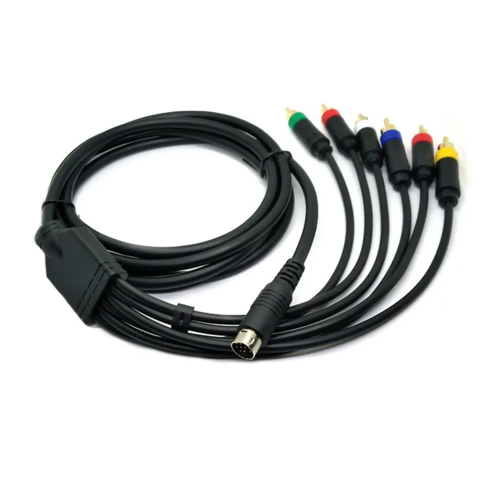 Ruitroliker HD TV Component Composite Audio Video AV Cable Cord For Saturn AV RCA Cord for SS
Ruitroliker HD TV Component Composite Audio Video AV Cable Cord For Saturn AV RCA Cord for SS