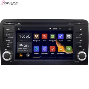 Topnavi 7'' Quad Core Android 6.0 Car DVD Play for Audi A3 2003- Radio Stereo Video Multimedia Audio Autoradio GPS Audio Stereo
Topnavi 7'' Quad Core Android 6.0 Car DVD Play for Audi A3 2003- Radio Stereo Video Multimedia Audio Autoradio GPS Audio Stereo