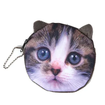 NEW Printed Cat Face Zipper Coin purse wallet bag coin pouch children's purse women coin wallet
NEW Printed Cat Face Zipper Coin purse wallet bag coin pouch children's purse women coin wallet