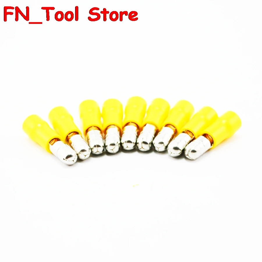 MPD5.5-195 100PCS Bullet Shaped male Insulating Joint Wire Connector Electrical Crimp Terminal AWG12~10
MPD5.5-195 100PCS Bullet Shaped male Insulating Joint Wire Connector Electrical Crimp Terminal AWG12~10