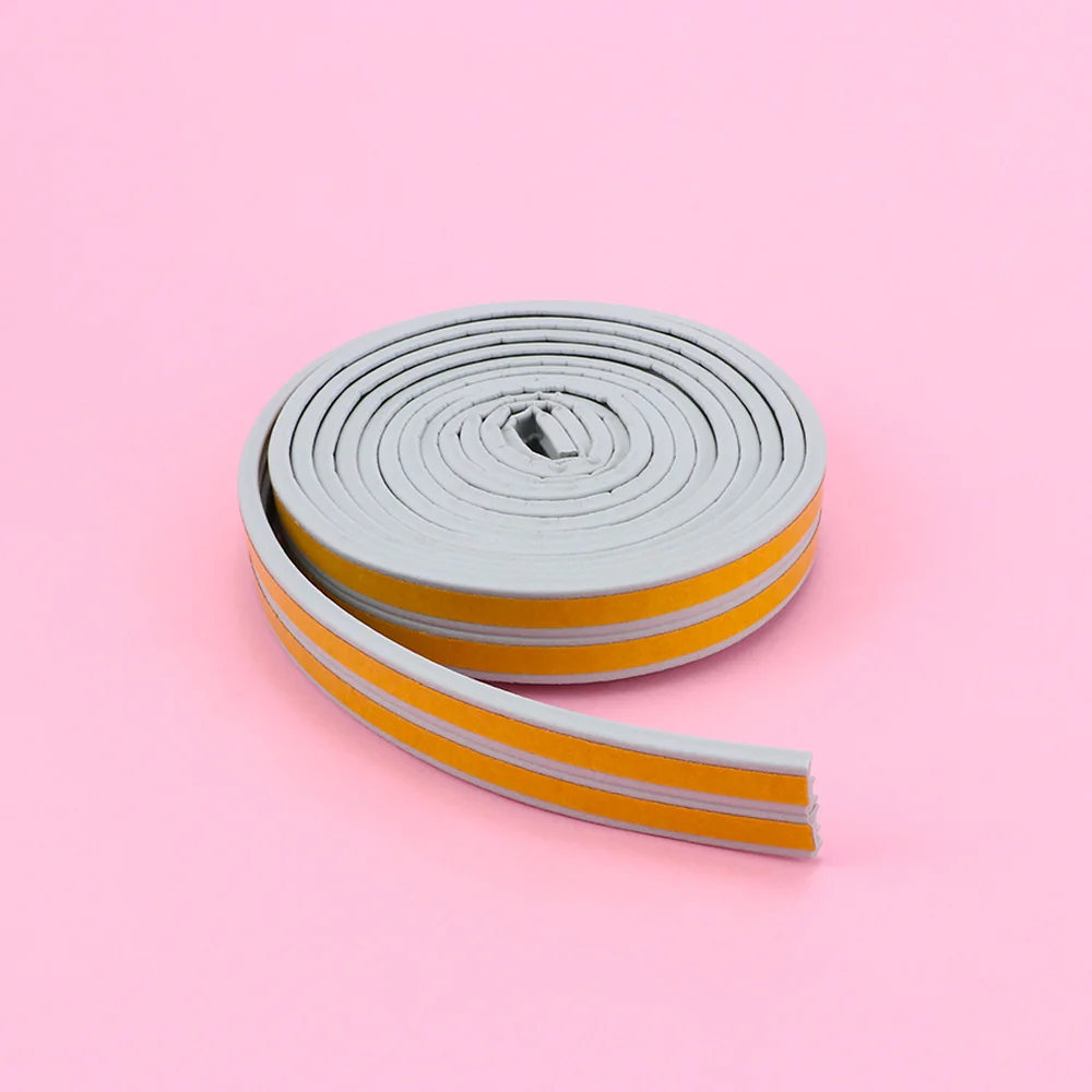 5M E Type Door and Windows Seal Strip Sound Insulation Windows Self Adhesive Seal Strip Niose Insulation Dustproof Weatherproof
5M E Type Door and Windows Seal Strip Sound Insulation Windows Self Adhesive Seal Strip Niose Insulation Dustproof Weatherproof