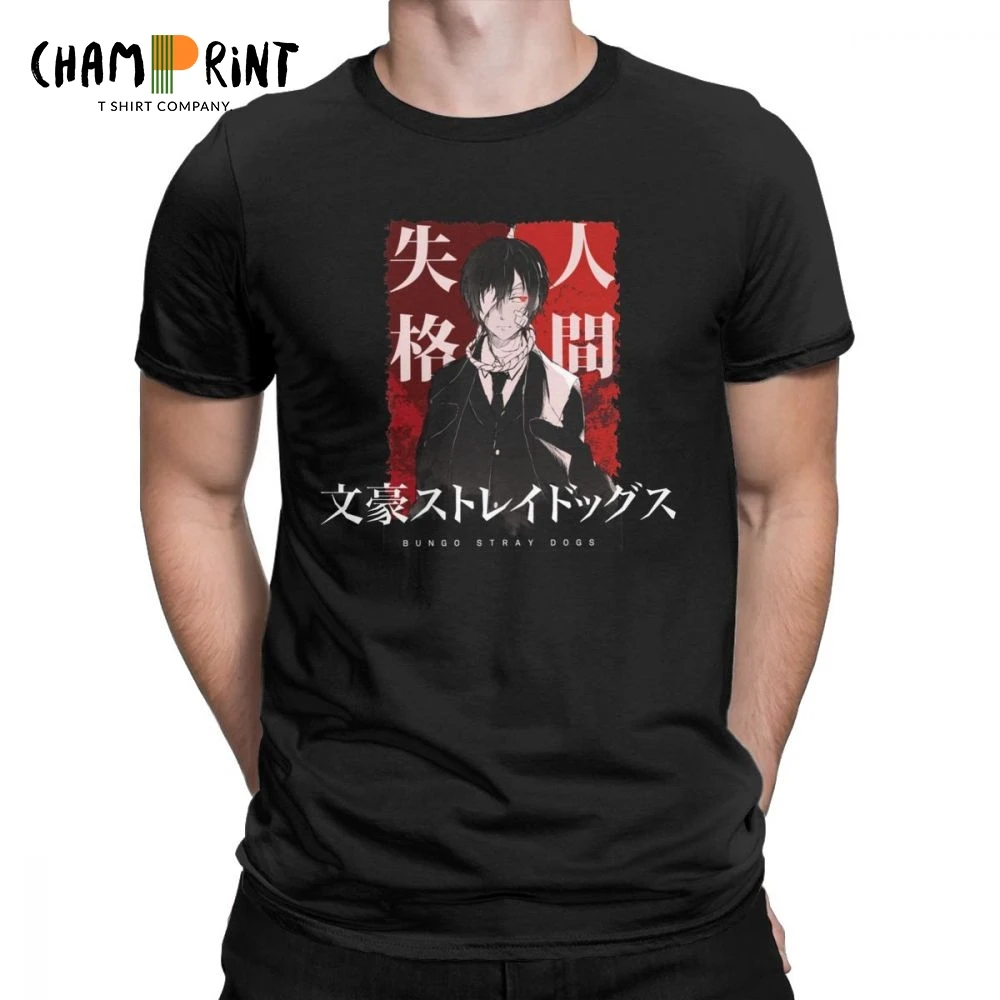 Men's BSD Dazai Osamu Bungou Stray Dogs T Shirts Pure Cotton Clothing Vintage Short Sleeve Round Neck Tees Graphic T-Shirts
Men's BSD Dazai Osamu Bungou Stray Dogs T Shirts Pure Cotton Clothing Vintage Short Sleeve Round Neck Tees Graphic T-Shirts