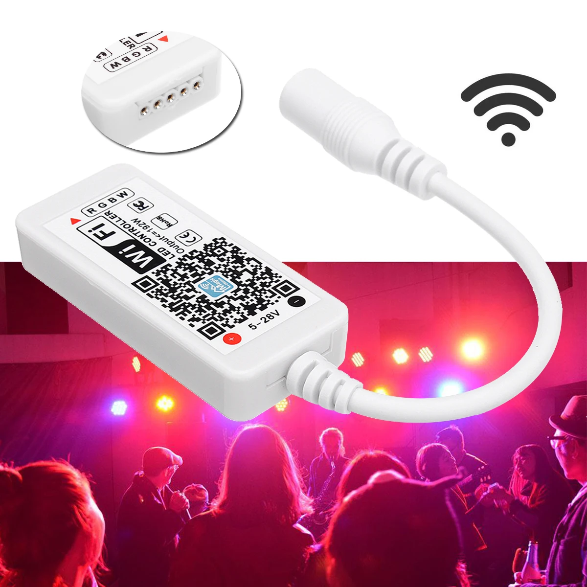 Wireless Smart WiFi LED RGB RGBW Light Strip Controller For Alexa Google Home for Smart Phone Wifi Dimmer Remote Switch
Wireless Smart WiFi LED RGB RGBW Light Strip Controller For Alexa Google Home for Smart Phone Wifi Dimmer Remote Switch