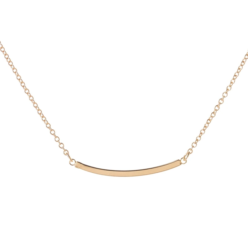 Shuangshuo Gothic Curved Bar Long Necklace for Women Simple Bar Choker Necklace Geometric Pendant collier Fashion Jewelry N105
Shuangshuo Gothic Curved Bar Long Necklace for Women Simple Bar Choker Necklace Geometric Pendant collier Fashion Jewelry N105