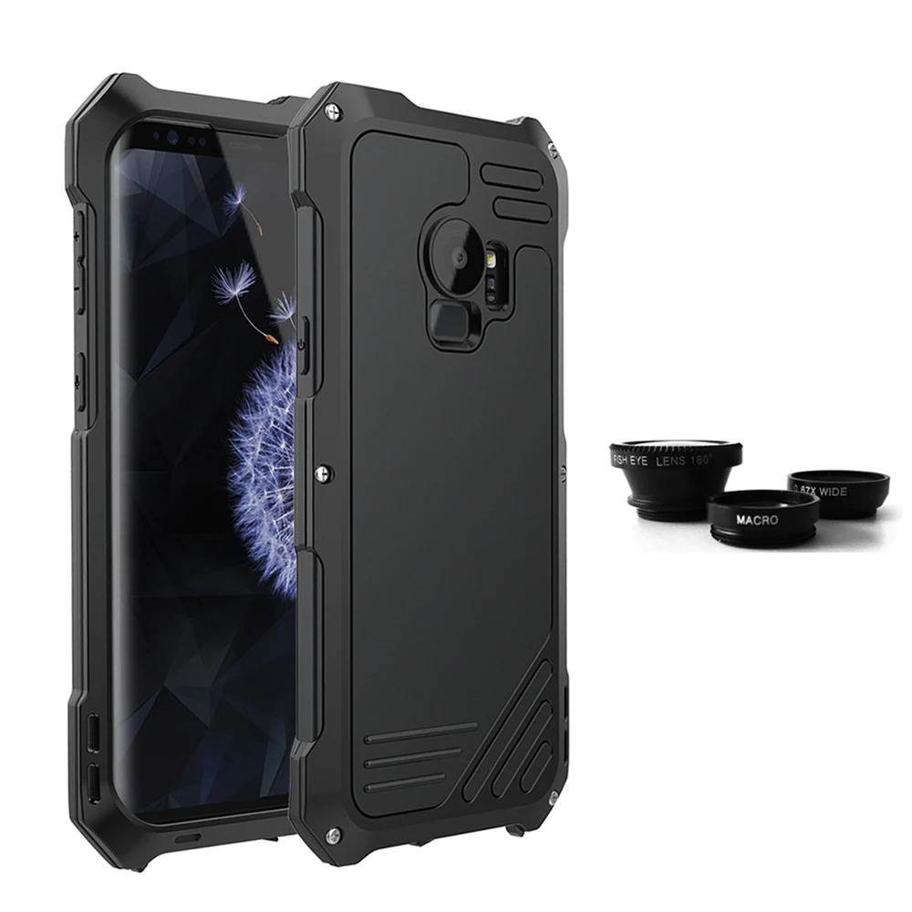 Aluminum Metal Case For Samsung Galaxy S9 Plus Case ShockProof Full Armor Wide Angle Macro Camera Lens Cover For Samsung S9 Case
Aluminum Metal Case For Samsung Galaxy S9 Plus Case ShockProof Full Armor Wide Angle Macro Camera Lens Cover For Samsung S9 Case