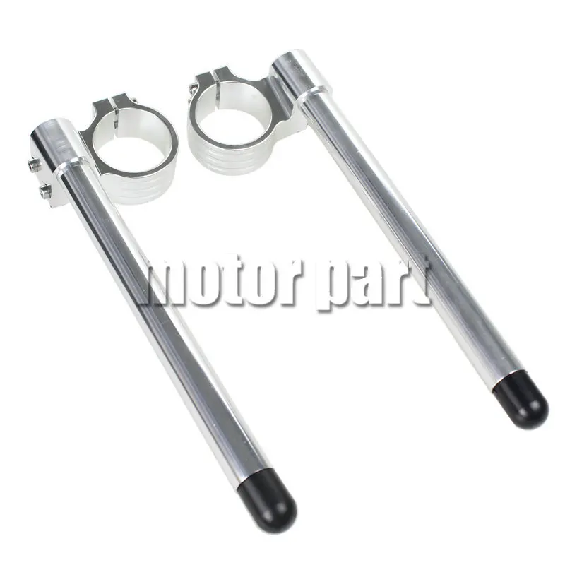 53mm Clip-ons Handle Bar For Ducati 750SS 900SS Full/Half Fairing Monster Motorcycle Fork Tube CNC Riser Handlebar Silver Color
53mm Clip-ons Handle Bar For Ducati 750SS 900SS Full/Half Fairing Monster Motorcycle Fork Tube CNC Riser Handlebar Silver Color