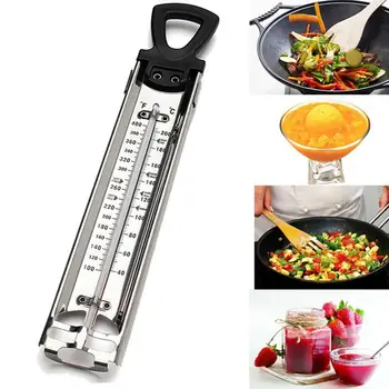 Baking Thermometer 40-200 Degrees Celsius Jam Candy Candy Thermometer Black (White Box)
Baking Thermometer 40-200 Degrees Celsius Jam Candy Candy Thermometer Black (White Box)