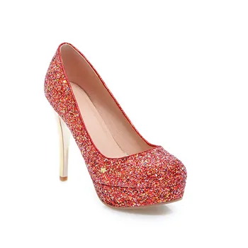 The spring of 2018 the new sequins ultra-high marry fine with waterproof table 33-43 yards single shoes 1846
The spring of 2018 the new sequins ultra-high marry fine with waterproof table 33-43 yards single shoes 1846