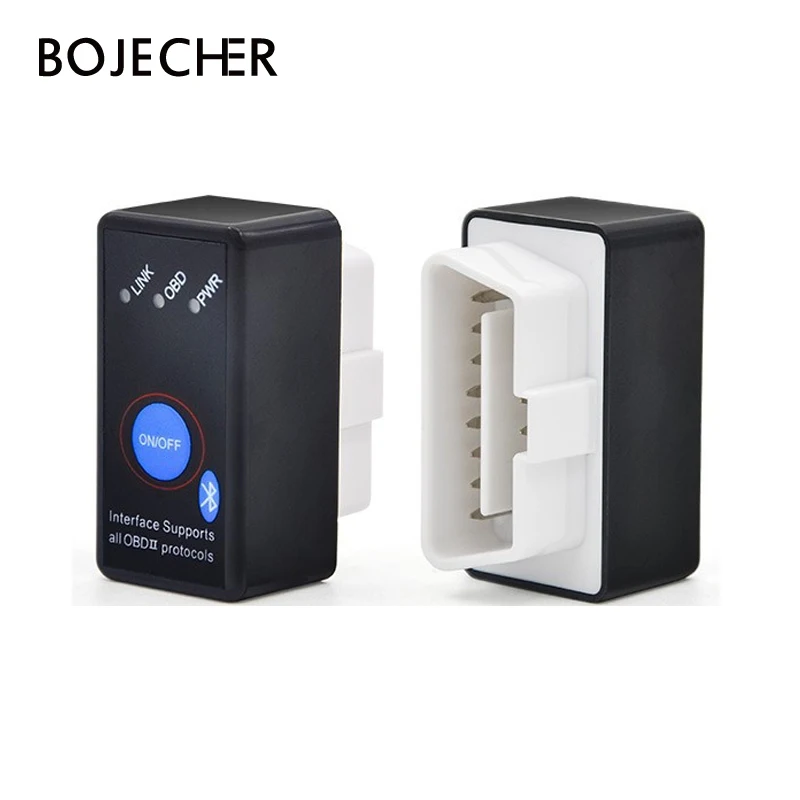Super Mini Bluetooth ELM327 V2.1 OBD2 Diagnostic Scanner With Power Switch Work on Android Symbian Windows ELM 327
Super Mini Bluetooth ELM327 V2.1 OBD2 Diagnostic Scanner With Power Switch Work on Android Symbian Windows ELM 327