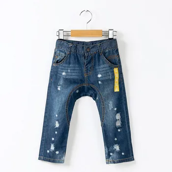 Fashion Baby Boys Loose Ripped Jeans Kids broken Hole jeans for Baby Boy Harem Pants Children Haren Pants Toddler Jeans
Fashion Baby Boys Loose Ripped Jeans Kids broken Hole jeans for Baby Boy Harem Pants Children Haren Pants Toddler Jeans