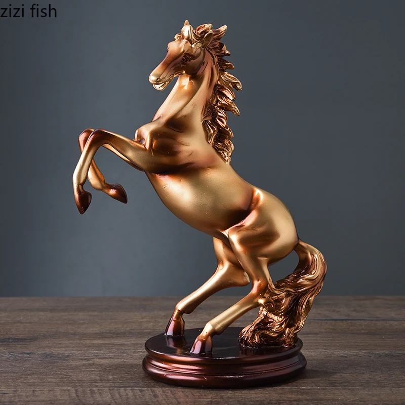 Resin Horse Shape Artwork Chinese Style Lucky Horse Home Decoration Small Ornaments Desk Study Crafts Home Decorations
Resin Horse Shape Artwork Chinese Style Lucky Horse Home Decoration Small Ornaments Desk Study Crafts Home Decorations