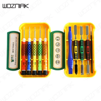 Wozniak 10 in 1 Precision Insulated Screwdriver Set Repair For IPhone 5 6 7 Samsung Tablet Magnetic CR-V Multitul Hand Tools Kit
Wozniak 10 in 1 Precision Insulated Screwdriver Set Repair For IPhone 5 6 7 Samsung Tablet Magnetic CR-V Multitul Hand Tools Kit