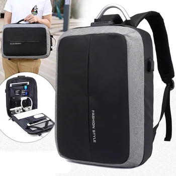 20PCS/LOT Anti-thief USB Recharging Men Backpack NO Key TSA Lock Design Men Business Fashion Message Backpack Travel
20PCS/LOT Anti-thief USB Recharging Men Backpack NO Key TSA Lock Design Men Business Fashion Message Backpack Travel