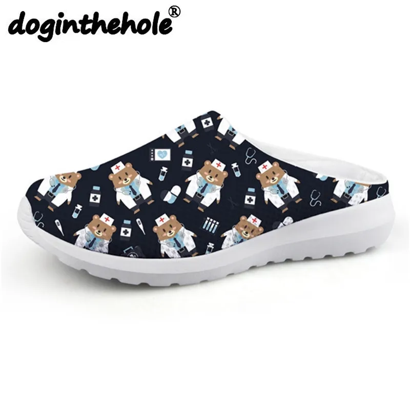 doginthehole New Summer Beach Shoes Womens Sport Sandal Cute Cartoon Bear Doctor Printed Mesh Shoes Water Slippers Outdoor 2018
doginthehole New Summer Beach Shoes Womens Sport Sandal Cute Cartoon Bear Doctor Printed Mesh Shoes Water Slippers Outdoor 2018