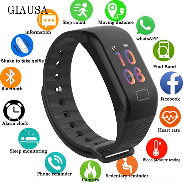 F1 Plus Color Lcd Screen Fitness Tracker Sleep Tracker Smart Bracelet Heart Rate Monitor Waterproof Smart Watch Activity Tracker
F1 Plus Color Lcd Screen Fitness Tracker Sleep Tracker Smart Bracelet Heart Rate Monitor Waterproof Smart Watch Activity Tracker