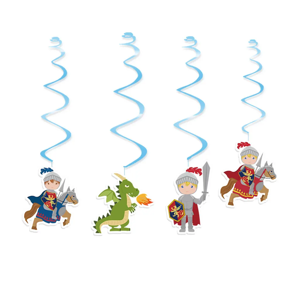 Knights Ceiling Hanging Swirl Decorations Dragon Knights Cutout Party DIY Decorations Supplies
Knights Ceiling Hanging Swirl Decorations Dragon Knights Cutout Party DIY Decorations Supplies