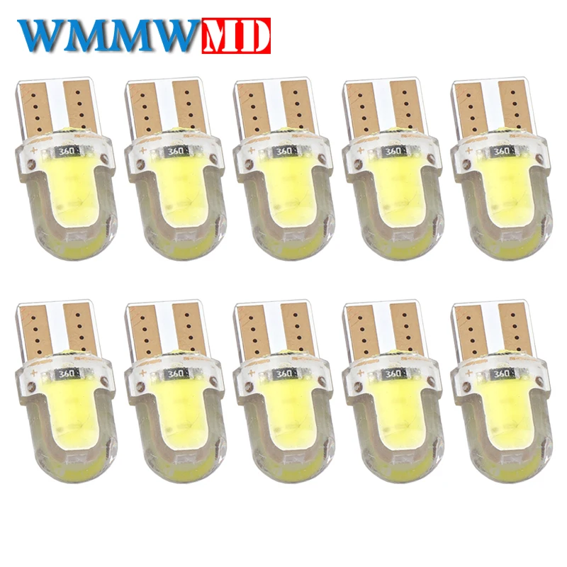 10pcs T10 LED Bulbs White 168 501 W5W LED Lamp Wedge Silica gel Interior Lights 12V 6000K Red Amber yellow Ice Blue Car styling
10pcs T10 LED Bulbs White 168 501 W5W LED Lamp Wedge Silica gel Interior Lights 12V 6000K Red Amber yellow Ice Blue Car styling