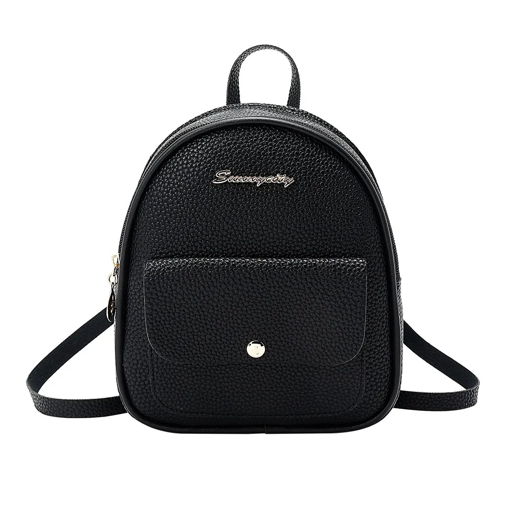 Backpack Women Fashion Simple Design Shoulders Small Backpack Letter Purse Mobile Phone Bag Female Rucksack Bagpack 27
Backpack Women Fashion Simple Design Shoulders Small Backpack Letter Purse Mobile Phone Bag Female Rucksack Bagpack 27