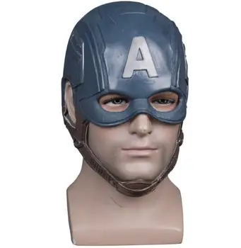 The Avengers Mask Captain America Steven Helmet Halloween Soft Cosplay Latex Mask Props
The Avengers Mask Captain America Steven Helmet Halloween Soft Cosplay Latex Mask Props