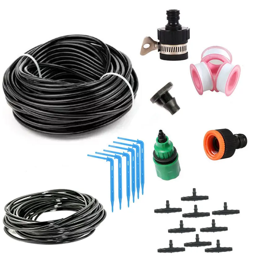Automatic Hose Plant Watering Irrigation Kit DIY Drip Irrigation System Micro Drip Atomizing Nozzle Mister Garden Watering Kits
Automatic Hose Plant Watering Irrigation Kit DIY Drip Irrigation System Micro Drip Atomizing Nozzle Mister Garden Watering Kits