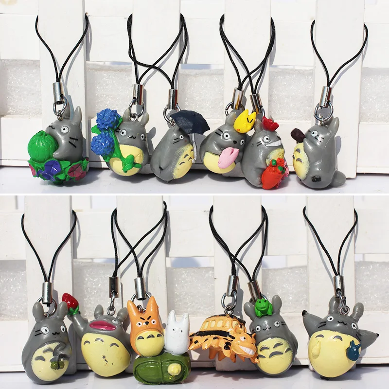 12Pcs/Set lovely My Neighbor Totoro Pendant Phone Strap Mini Figure Toys 3cm Approx Great Gifts
12Pcs/Set lovely My Neighbor Totoro Pendant Phone Strap Mini Figure Toys 3cm Approx Great Gifts