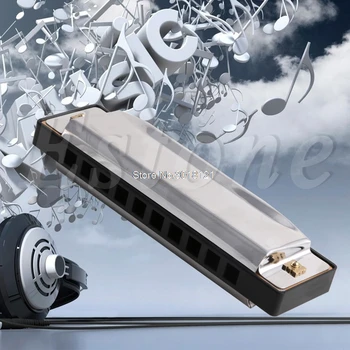 10 Holes Blues Harmonica Key of C Musical Instrument Stainless Steel Mouth Organ for Blues Rock Country Folk Jazz Melodica
10 Holes Blues Harmonica Key of C Musical Instrument Stainless Steel Mouth Organ for Blues Rock Country Folk Jazz Melodica