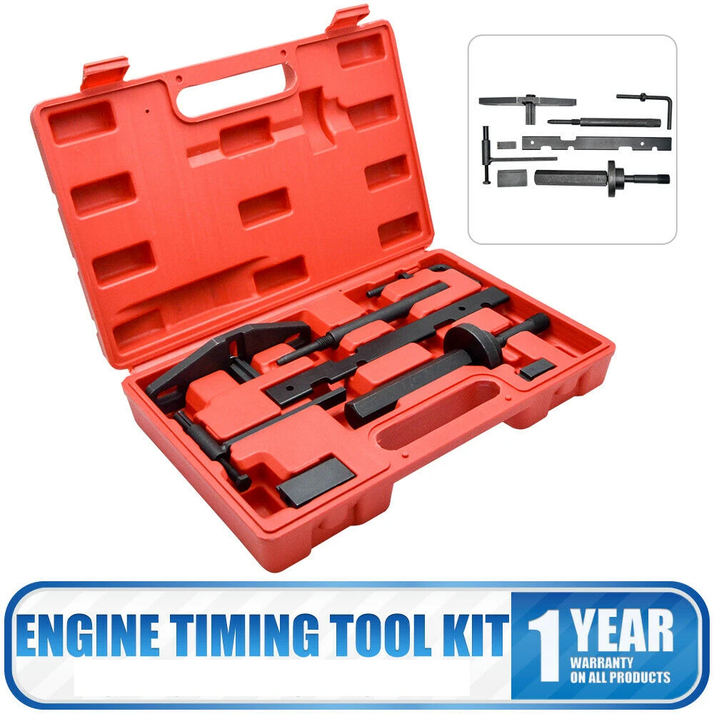 8Pcs Engine Timing Tool Kit Turbo Diesel Engine Wet Belt Chain Car Repair Tool For Ford
8Pcs Engine Timing Tool Kit Turbo Diesel Engine Wet Belt Chain Car Repair Tool For Ford