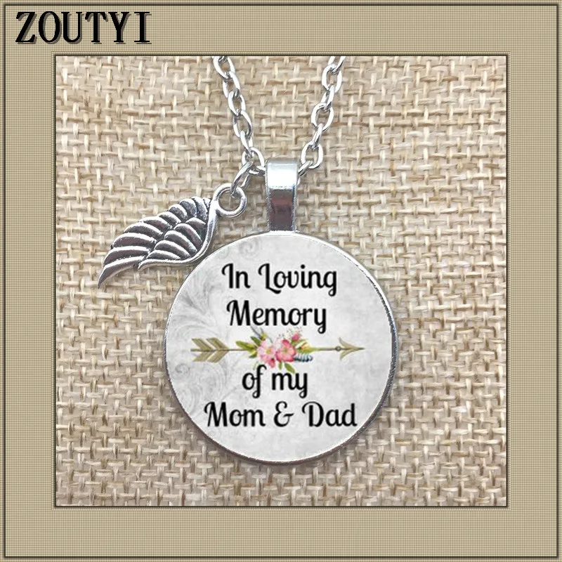 To commemorate my mom and dad, mom and dad's commemorative charm alloy glass pendant necklace
To commemorate my mom and dad, mom and dad's commemorative charm alloy glass pendant necklace