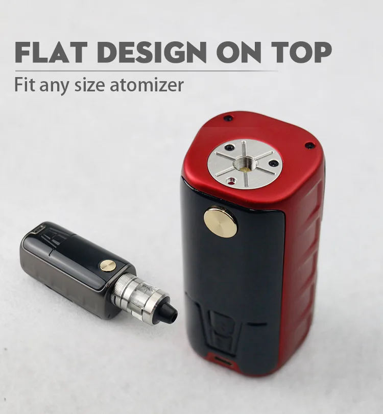 Original GTRS P222 TC Box MOD with 222W Max Output Convenient Memory Innovative Taste Mode
Original GTRS P222 TC Box MOD with 222W Max Output Convenient Memory Innovative Taste Mode