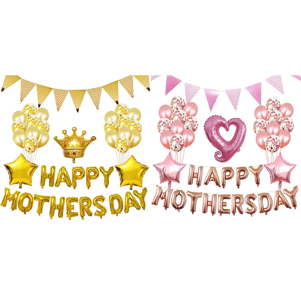 Star Crown 16inch Happy Mother's Day Aluminium Foil Balloons Mother's Day Decorations party baloon for wedding party birthday
Star Crown 16inch Happy Mother's Day Aluminium Foil Balloons Mother's Day Decorations party baloon for wedding party birthday