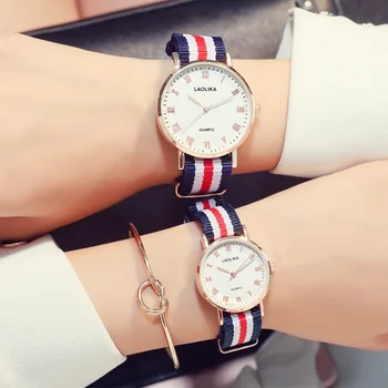 Chronograph Ultra-thin watch student fashion trend quartz watch canvas female watch lovers watch gifts for women Fashion Casual
Chronograph Ultra-thin watch student fashion trend quartz watch canvas female watch lovers watch gifts for women Fashion Casual