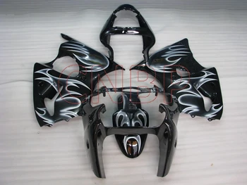 Fairing Kits 636 ZX-6r 2000 - 2002 Black Silvery Flame Motorcycle Fairing for Kawasaki ZX6r 00 Fairing for Kawasaki ZX6r 2002
Fairing Kits 636 ZX-6r 2000 - 2002 Black Silvery Flame Motorcycle Fairing for Kawasaki ZX6r 00 Fairing for Kawasaki ZX6r 2002