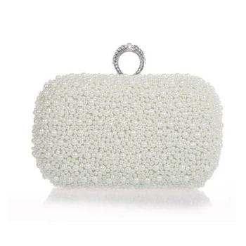 New Fashion Women Evening Clutch Bag Gorgeous Pearls Crystal Beading Bridal Wedding Party Bags Female Chain CrossBody Handbags
New Fashion Women Evening Clutch Bag Gorgeous Pearls Crystal Beading Bridal Wedding Party Bags Female Chain CrossBody Handbags