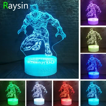 Marvel Legends The Avengers Cool Black Panther Crystal RGB Mood 7 Color Change Night Light Crack Pattern Base Kids Gift Present
Marvel Legends The Avengers Cool Black Panther Crystal RGB Mood 7 Color Change Night Light Crack Pattern Base Kids Gift Present