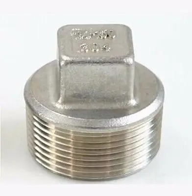 1/2"" BSP male Threaded Connection 304 stainless steel Pipe Fitting Countersunk Plug Square Head Operating pressure 2.5 Mpa
1/2"" BSP male Threaded Connection 304 stainless steel Pipe Fitting Countersunk Plug Square Head Operating pressure 2.5 Mpa
