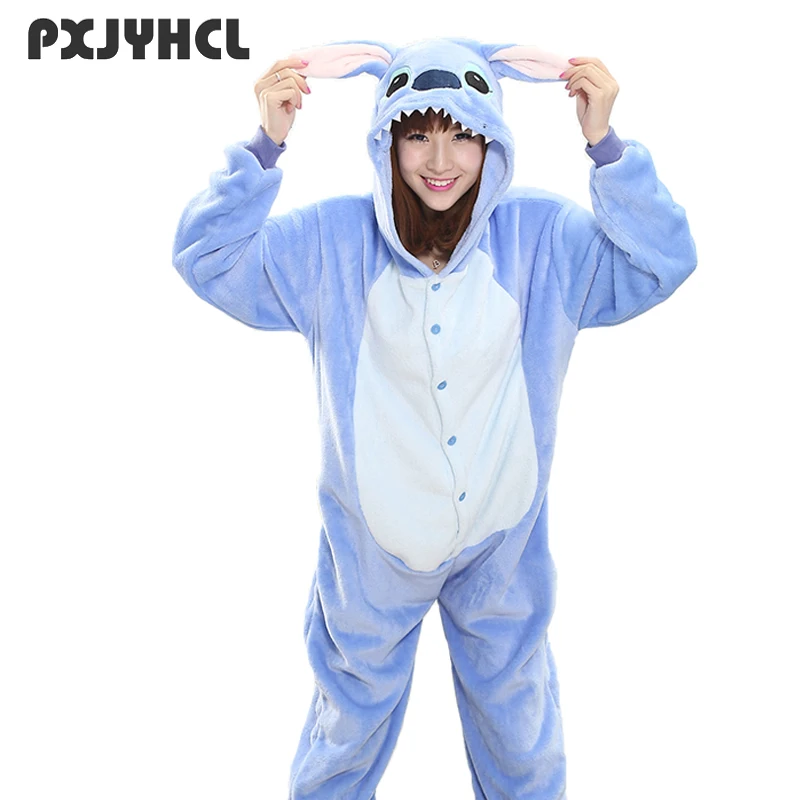 Adult Blue Stitch Kigurumi Onesie Women Girl Fancy Ainme Cosplay Costume Party Cartoon Totoro Animal Jumpsuit Home Suit Pajamas
Adult Blue Stitch Kigurumi Onesie Women Girl Fancy Ainme Cosplay Costume Party Cartoon Totoro Animal Jumpsuit Home Suit Pajamas