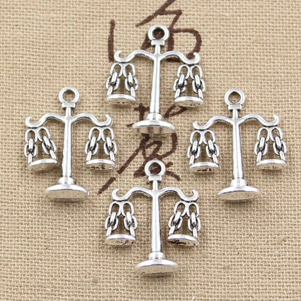 5pcs Charms libra scales of justice 22x17mm Antique Making pendant fit,Vintage Tibetan Silver Bronze,DIY bracelet necklace
5pcs Charms libra scales of justice 22x17mm Antique Making pendant fit,Vintage Tibetan Silver Bronze,DIY bracelet necklace