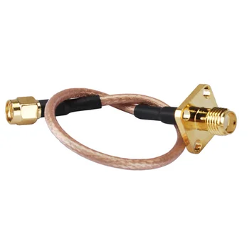 SMA Female Panel Mount to SMA Male Coaxial Flexible Cable RG316 Used for Mobile Telephone Antennas 10CM 15CM 20CM 30CM 50CM
SMA Female Panel Mount to SMA Male Coaxial Flexible Cable RG316 Used for Mobile Telephone Antennas 10CM 15CM 20CM 30CM 50CM