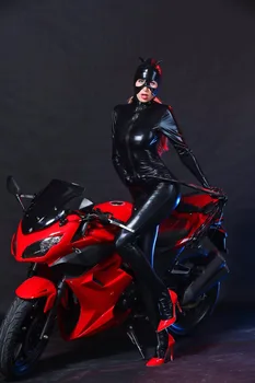 Plus Size Pole Dance Clothing Women Sexy Latex Bodysuit Lingerie Hot Black Latex Catsuit Langerie Body Suit Black Night Clubwear
Plus Size Pole Dance Clothing Women Sexy Latex Bodysuit Lingerie Hot Black Latex Catsuit Langerie Body Suit Black Night Clubwear