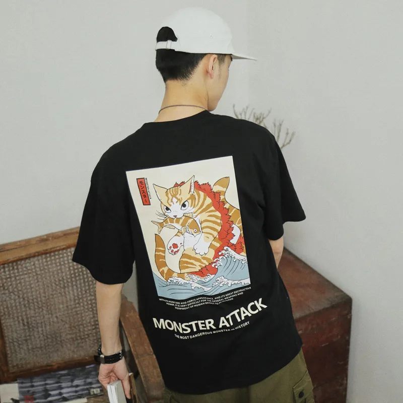 2019 Harajuku T Shirt Streetwear Men cartoon Tshirt Hip Hop T-Shirt Short Sleeve Cotton Top Tee Summer Japanese Street Wear
2019 Harajuku T Shirt Streetwear Men cartoon Tshirt Hip Hop T-Shirt Short Sleeve Cotton Top Tee Summer Japanese Street Wear