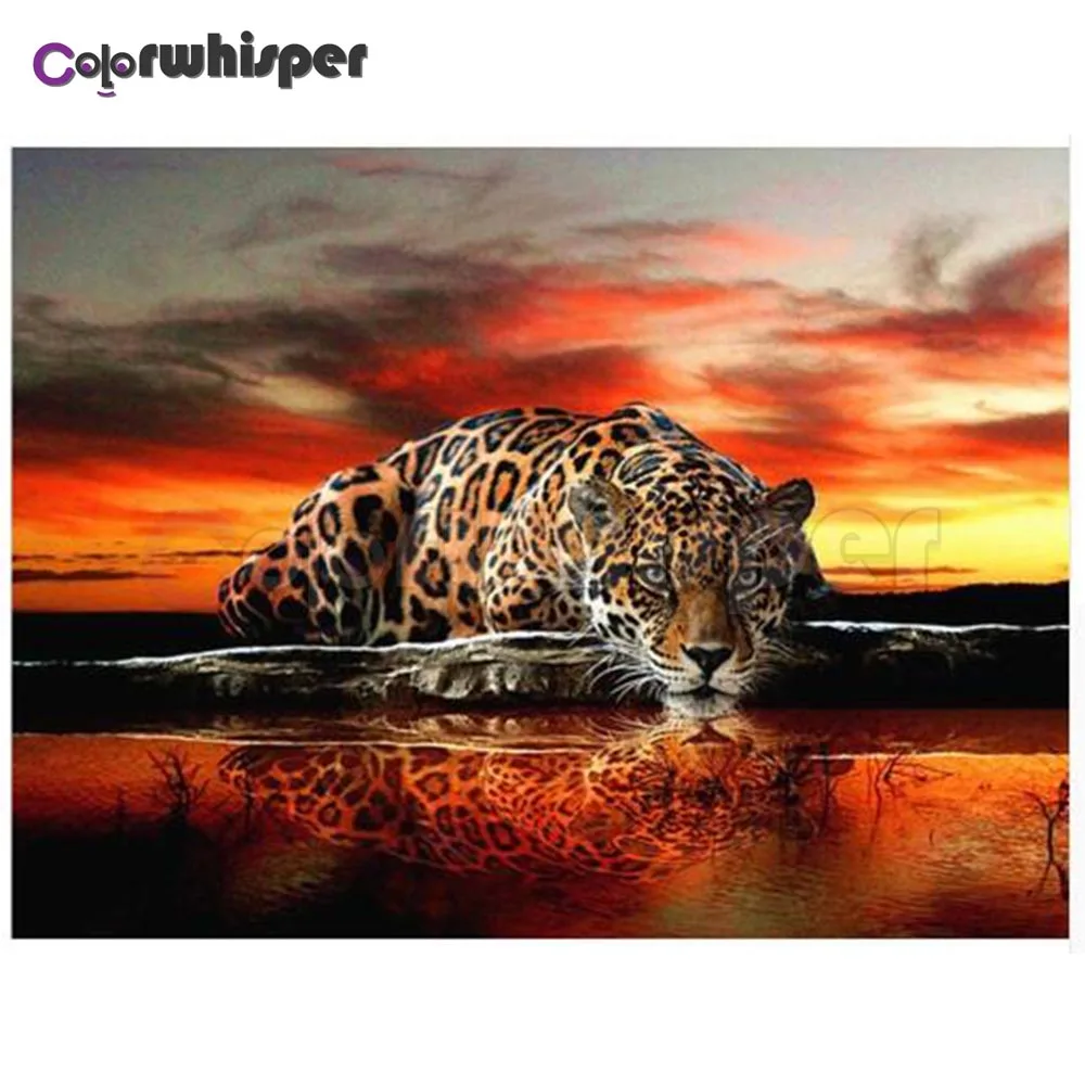 Diamond Painting Full Square/Round Drill Animals Leopard Sunset 3D Daimond Painting Embroidery Mosaic Cross Stitch Crystal Z123
Diamond Painting Full Square/Round Drill Animals Leopard Sunset 3D Daimond Painting Embroidery Mosaic Cross Stitch Crystal Z123
