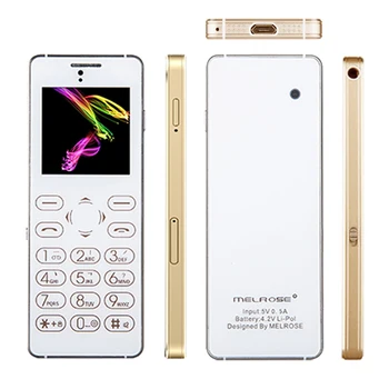 MELROSE T1 Russian Arabic bluetooth 3.0 card phone 3.5mm universal earphone jack mp3 touch button mini mobile phone P167
MELROSE T1 Russian Arabic bluetooth 3.0 card phone 3.5mm universal earphone jack mp3 touch button mini mobile phone P167