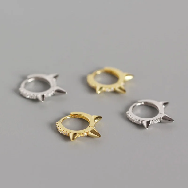 WTLTC 925 Sterling Sliver Tiny Huggie Hoop Earrings for Women Small Helix Cartilage Earrings Minimalist Spike Huggies Earrings
WTLTC 925 Sterling Sliver Tiny Huggie Hoop Earrings for Women Small Helix Cartilage Earrings Minimalist Spike Huggies Earrings