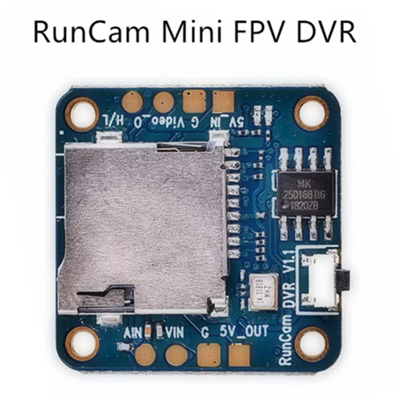 RunCam Mini FPV DVR Module Remote Control Version Lossless Video Output M2 Hole for VTX for Mini FPV Racing Drone
RunCam Mini FPV DVR Module Remote Control Version Lossless Video Output M2 Hole for VTX for Mini FPV Racing Drone