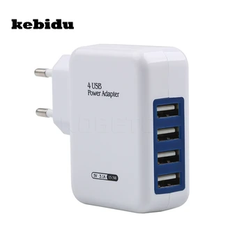 kebidu EU 4 Ports USB HUB Power Adapter HUB EU Plug Travel Wall Charger For iPhone for iPad for Samsung Galaxy for Phone 
kebidu EU 4 Ports USB HUB Power Adapter HUB EU Plug Travel Wall Charger For iPhone for iPad for Samsung Galaxy for Phone