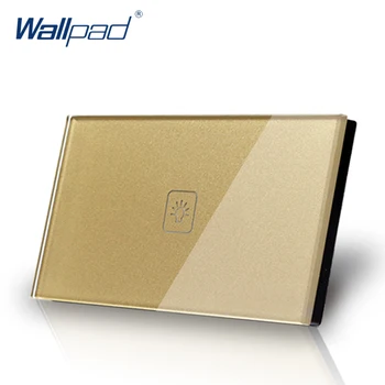 1 Gang 1 Way 118*72mm Wallpad Gold Glass Touch Screen Switch Panel, 110V-250V US Standard Wall Switch , Free Shipping
1 Gang 1 Way 118*72mm Wallpad Gold Glass Touch Screen Switch Panel, 110V-250V US Standard Wall Switch , Free Shipping