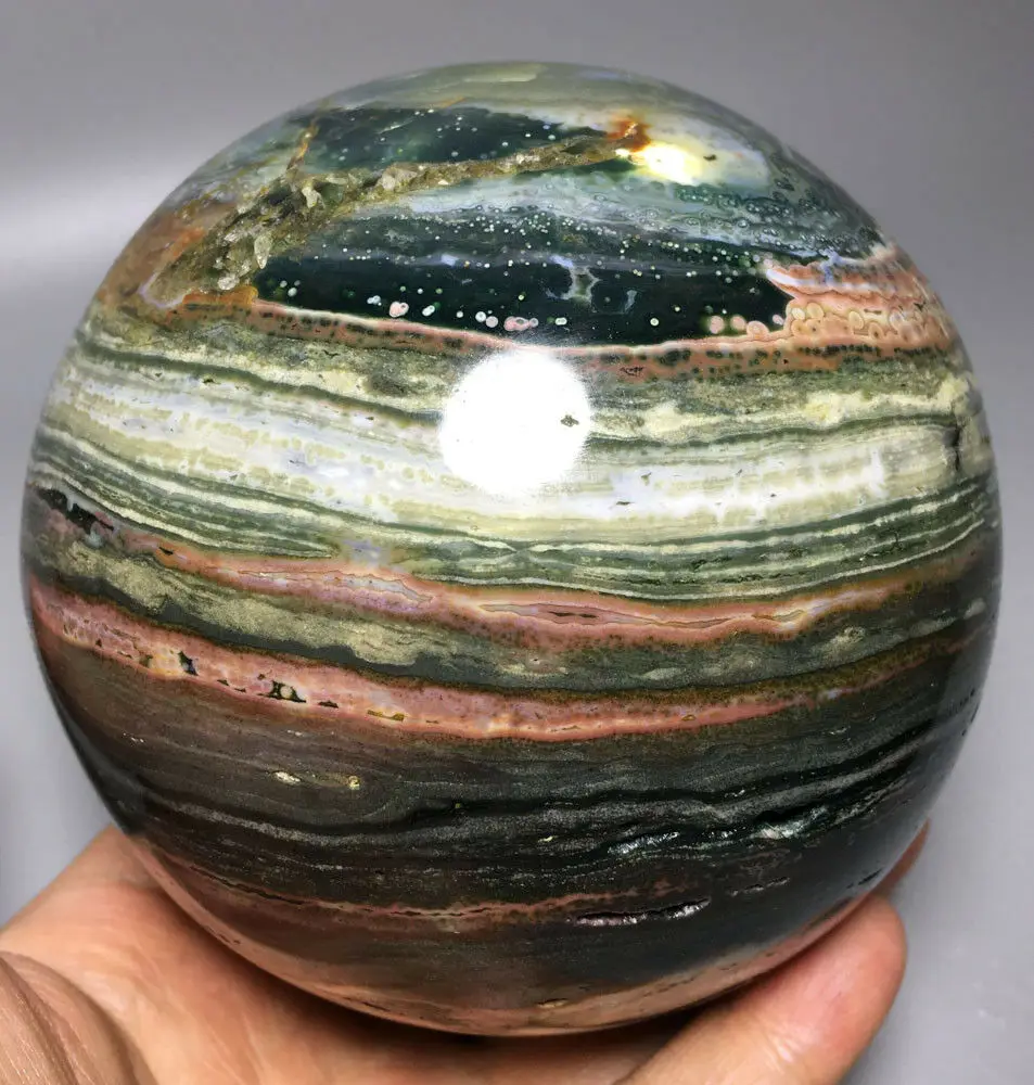 1806g Raw NATURAL OCEAN JASPER QUARTZ CRYSTAL sphere BALL HEALING ramadan gifts
1806g Raw NATURAL OCEAN JASPER QUARTZ CRYSTAL sphere BALL HEALING ramadan gifts