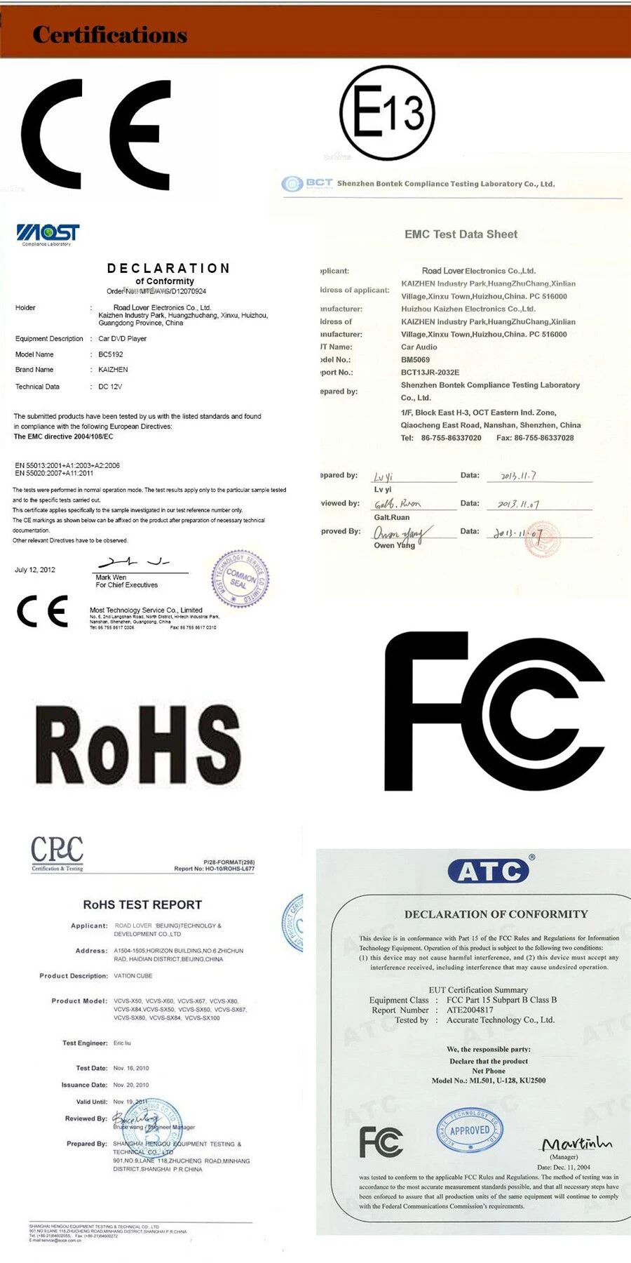 RL certification