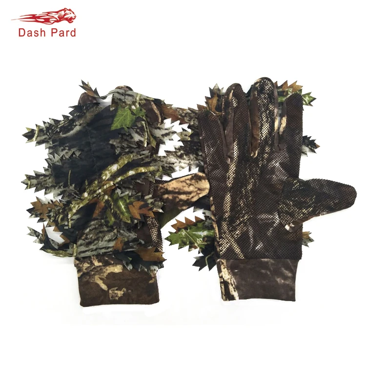 Outdoor Hunting Fishing Shooting 3D Maple leaves Bionic Camouflage Full finger skidproof silicone dots non-slip Hunter Gloves
Outdoor Hunting Fishing Shooting 3D Maple leaves Bionic Camouflage Full finger skidproof silicone dots non-slip Hunter Gloves